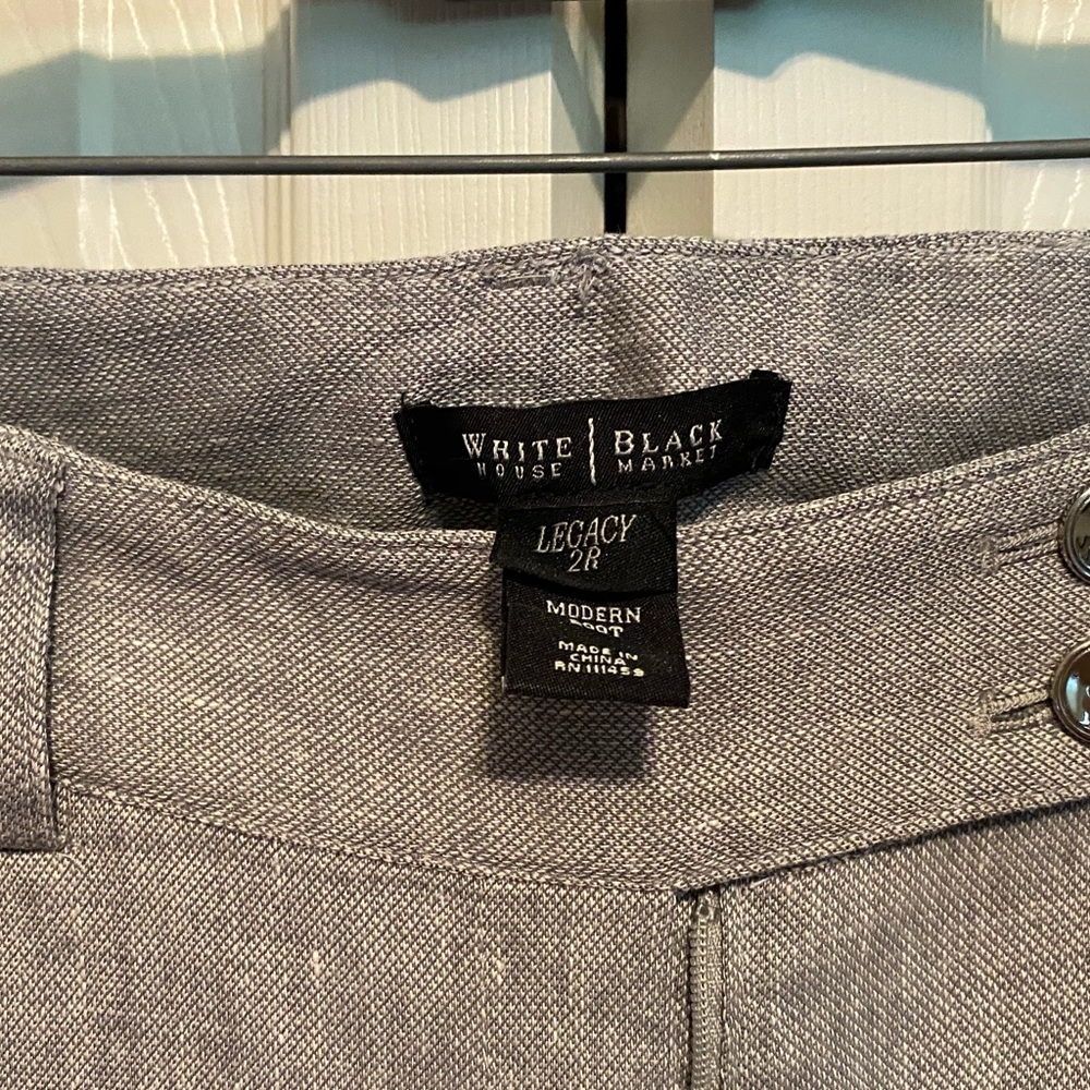 White House Black Market lined suit pants - Picture 3 of 4